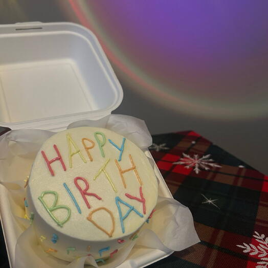 Бенто торт «Happy birthday»