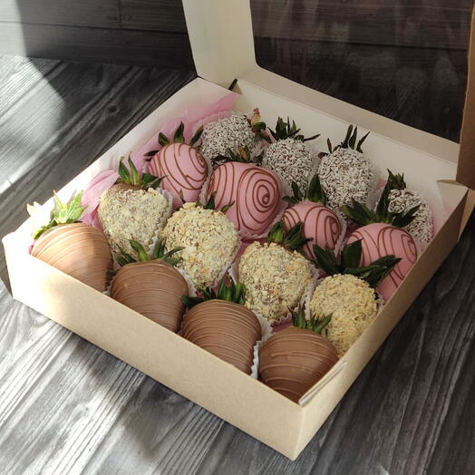 Клубника в шоколаде 16