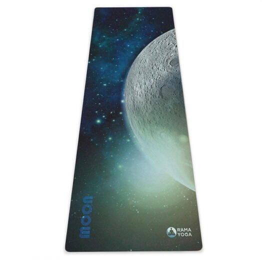 Коврик для йоги, фитнеса и пилатеса Moon Space Collection из микрофибры и каучука
