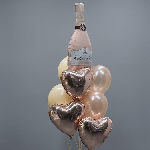 Набор воздушных шаров «Пузырьки игристого»