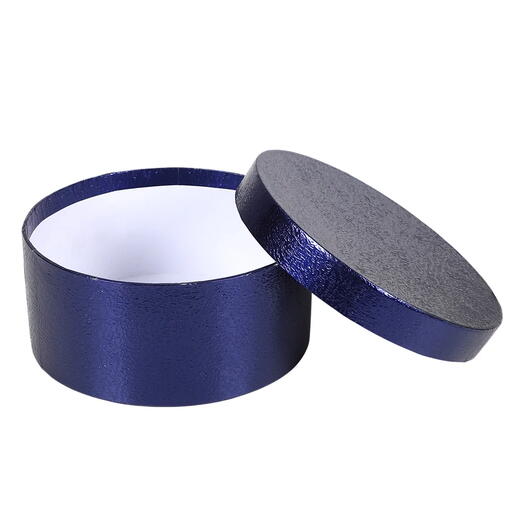 Коробка круглая синяя арт. КР1941