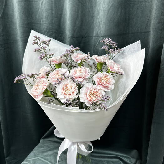 Букет из розового Диантуса🌸