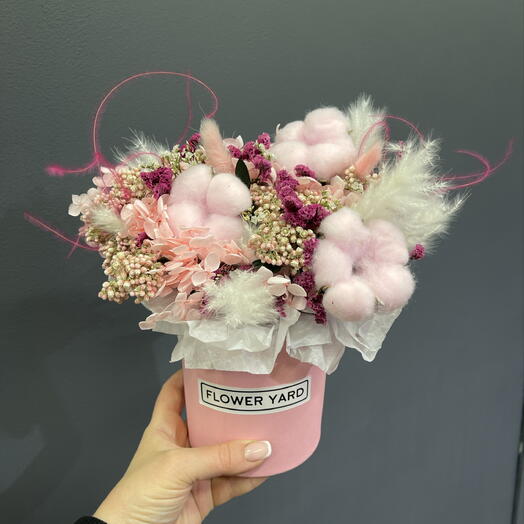 Композиция из сухоцветов 🌸