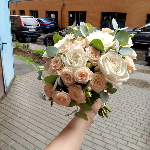Ramo de flores de boda calla blanca para novia y boutonniere como regalo