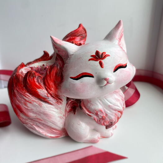 Свеча Алая Кицунэ️🔥🦊