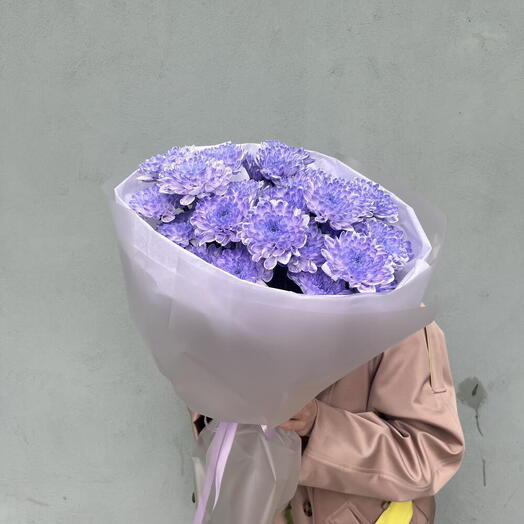 Букет из хризантем 💜