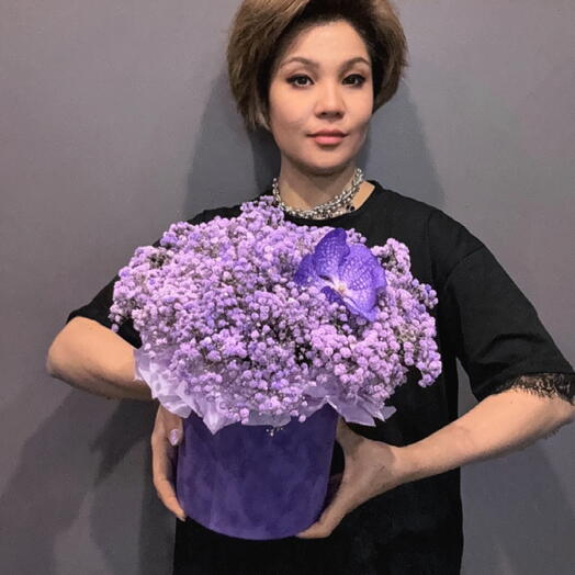 Композиция из гипсофилы