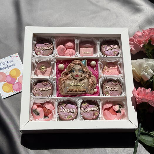 Сладкий подарок на день рождения 🥳
Из бельгийского шоколада 🍫