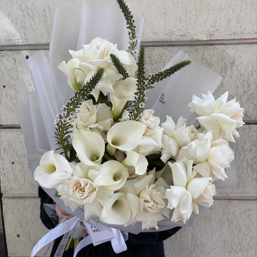 Авторский букет «Нежность» от XOFLOWERS