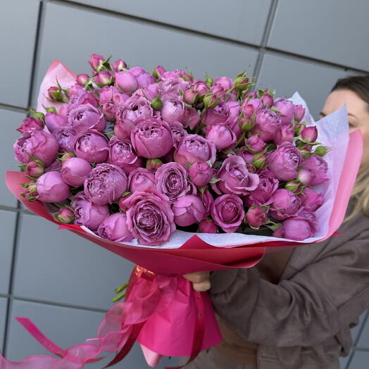 Роскошный букет из Пионовидных роз 💞