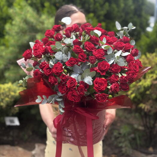 Шляпная коробка Red LOVE