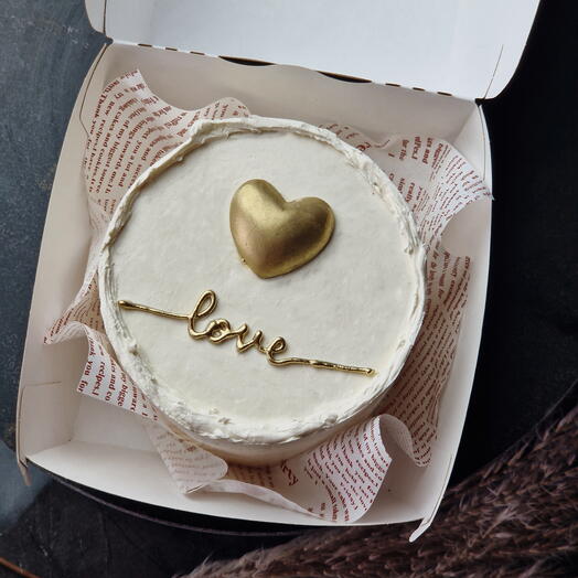 Love бенто торт