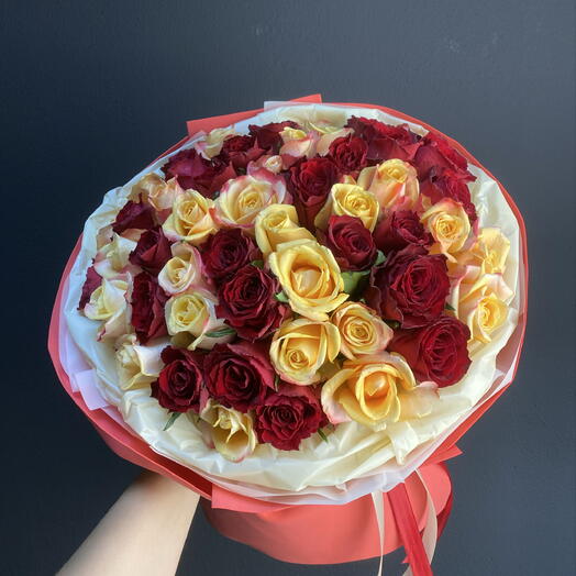 Микс из 51 кенийской розочки