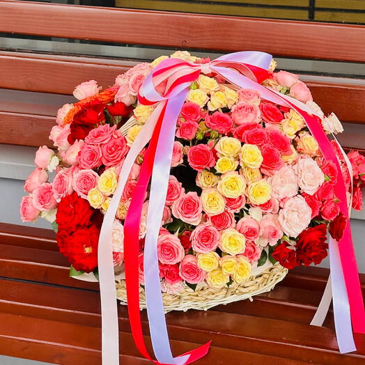 Композиция в корзине 30