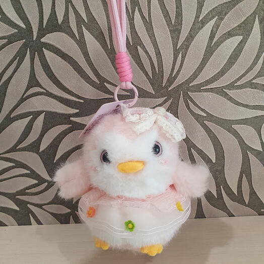 Мягкая игрушка брелок совёнок
