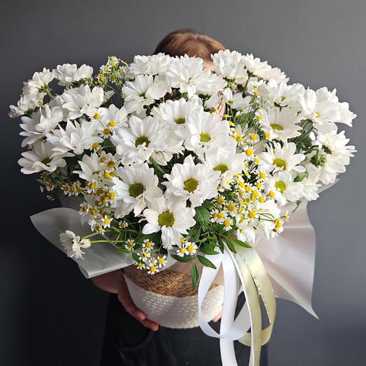 Корзина "Ромашки"