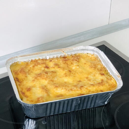 Лазанья с мясом и грибами