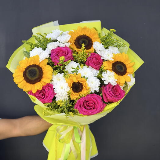 Букет из 🌻под солнышком🌻