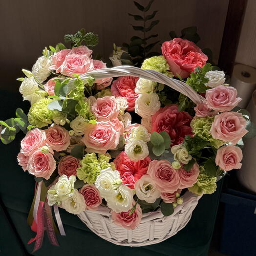 Корзина роз