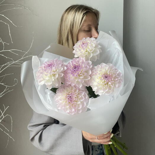 Букет георгин