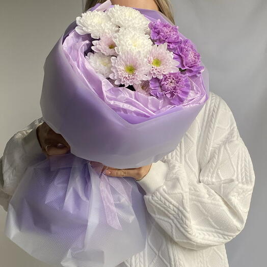 Букетик-комплимент «Сиреневый»💜