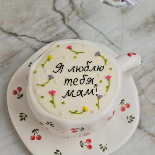 Бенто торт в кружке