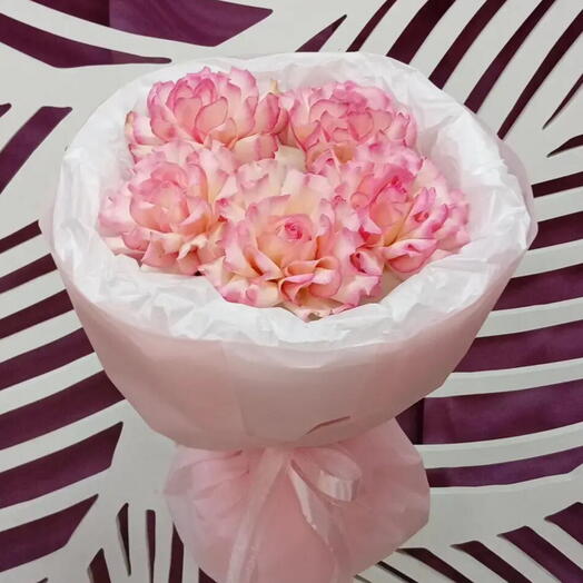 Монобукет нежных французских роз🌸