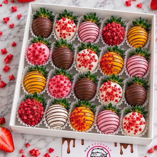 Fresas cubiertas de chocolate Sunny