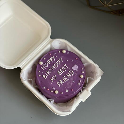Бенто торт «с днём рождения , happy birthday»