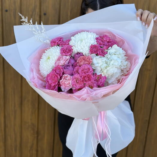 Букет воздушная любовь 🩷🌸