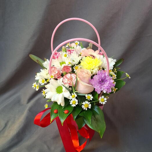 Яркая сумочка цветов 💞💐