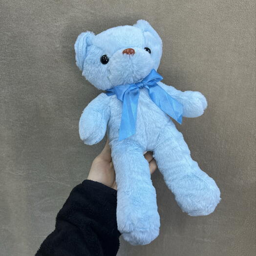 Игрушка медвежонок голубой