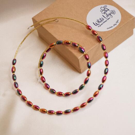 Choker and Bracelet set