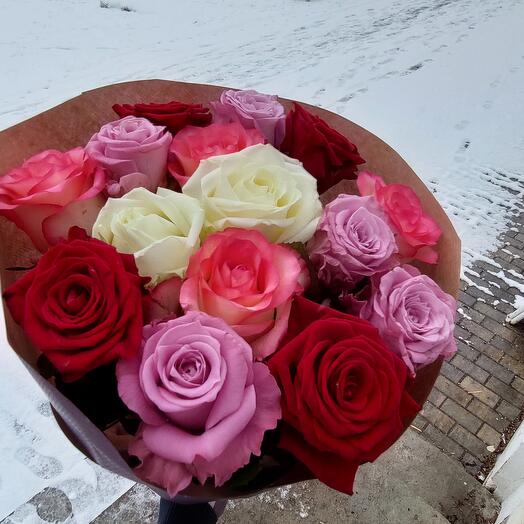 Цветы с доставкой наро фоминск заказать 17 роз букет