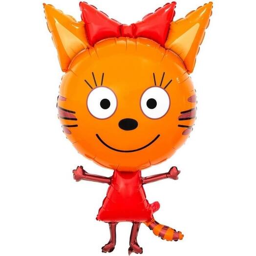 Фольгированный шар - Три кота (3) - 1 метр