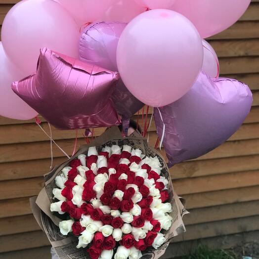 101 rosas y Bolas