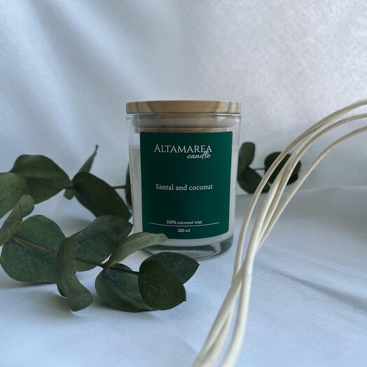 Vela perfumada "árbol de Enebro"