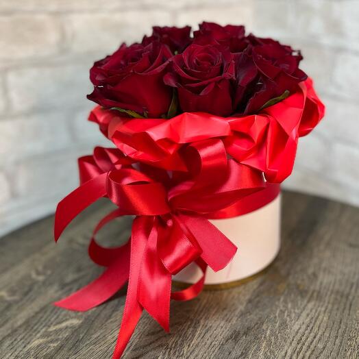 Розы в коробке🎁