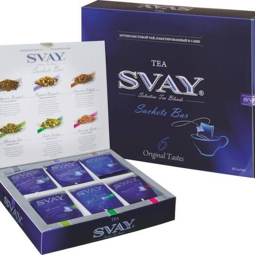 Sachets bar tea set 60 sachets
