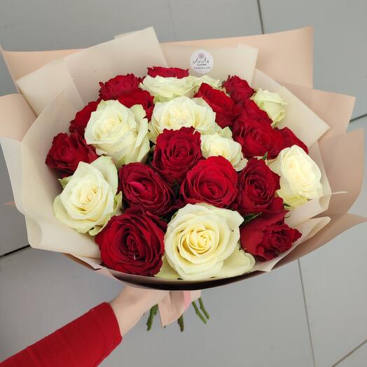 Red and white