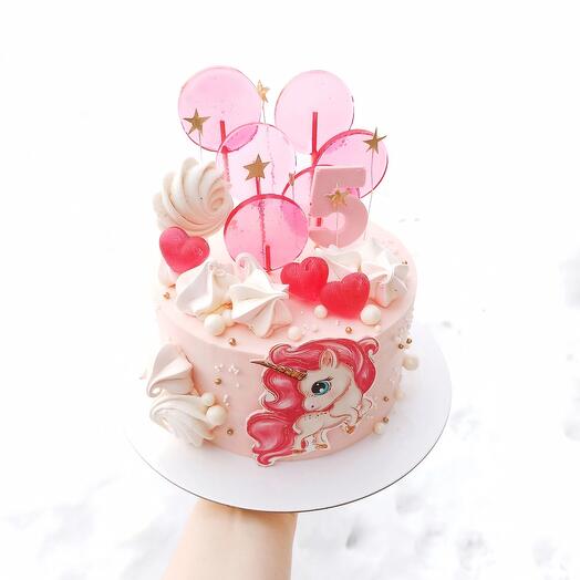 Торт с единорогом