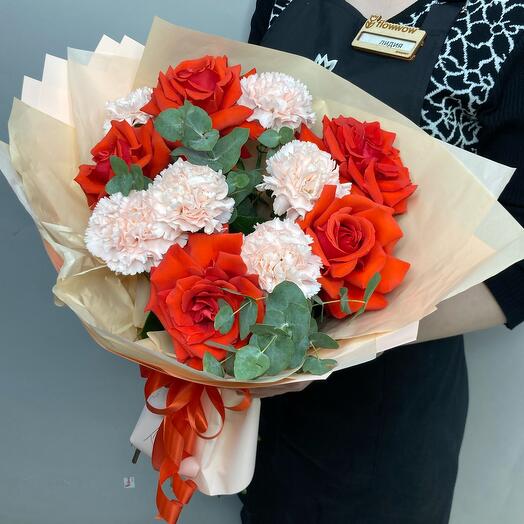 Ramo de rosas francesas🌹️