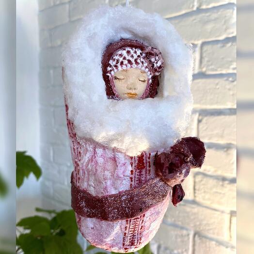 Ватная игрушка Младенец