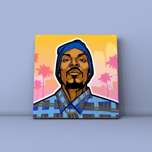 Картина на холсте Snoop Dogg