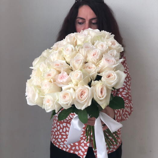 White O'hara Peony Roses