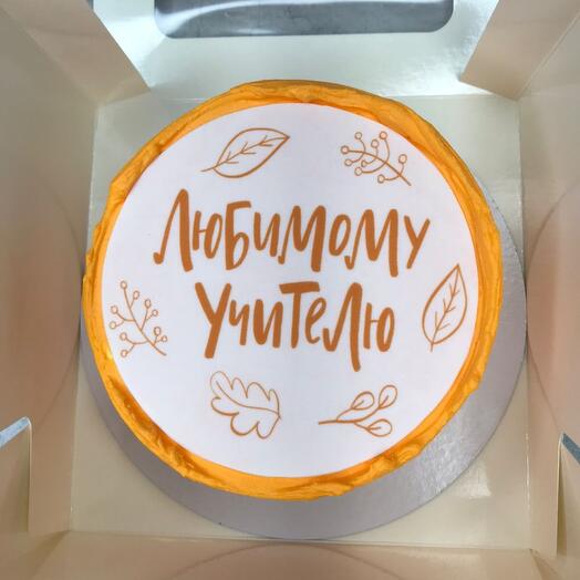 Бенто торт Любимому учителю