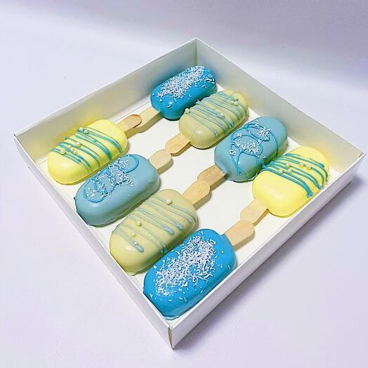 Муссовые чизкейки эскимо на палочке