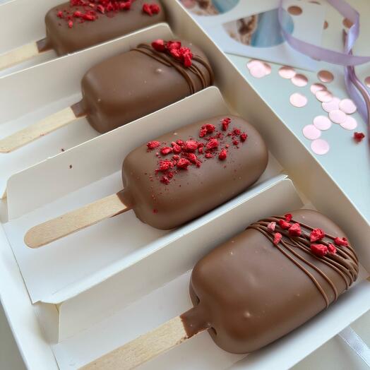 Шоколадні кейкпопси " ескімо»