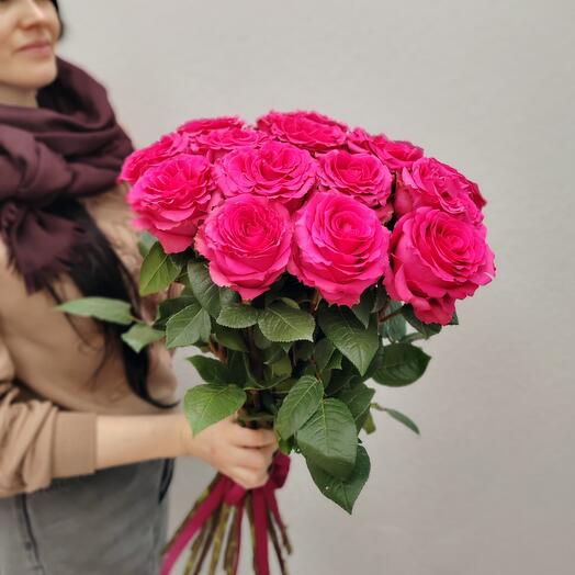 💗Rosas de peonía carmesí 15 piezas