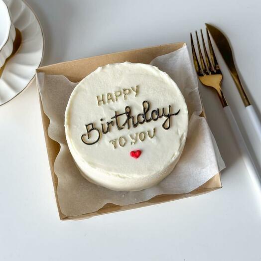 Бенто-торт "Happy birthday to you"